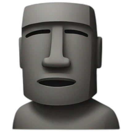Moai emoji