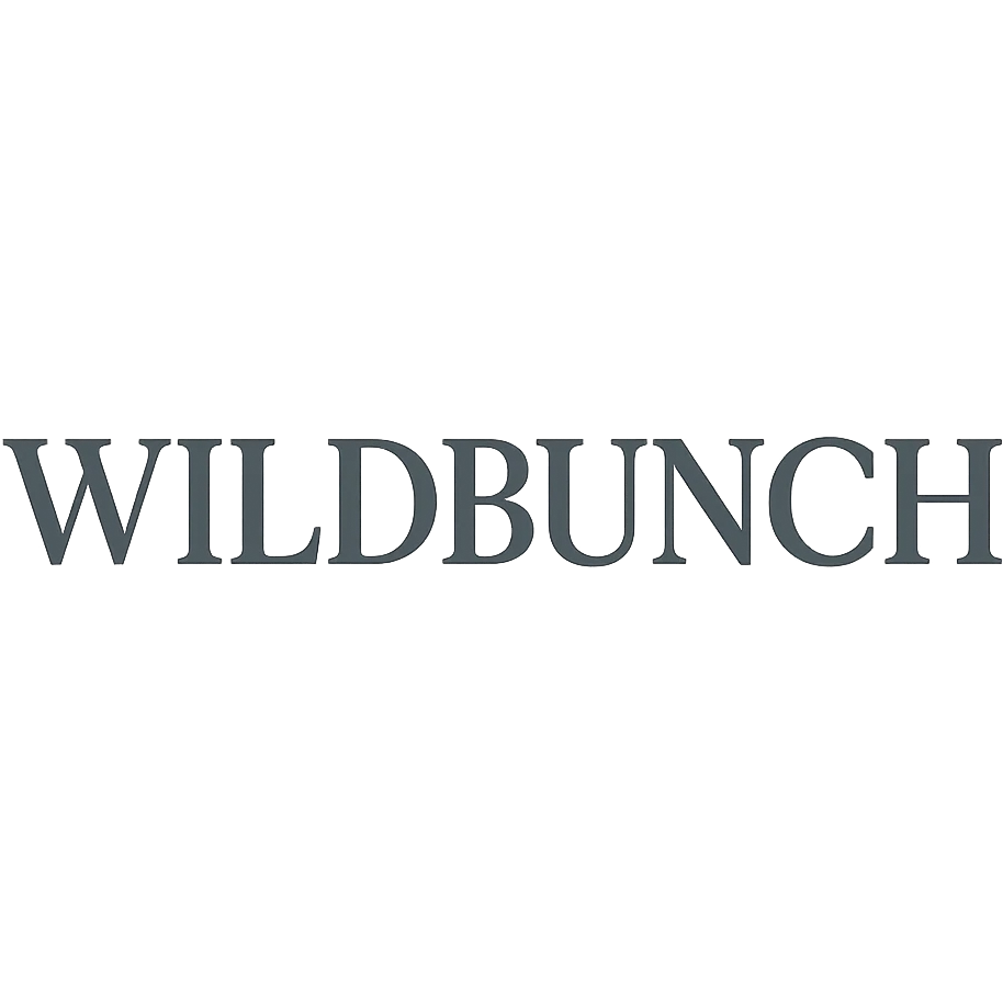 elegant grey design of the letters W, I, L, D, B, U, N, C, H as a wordmark logo, minimal and refined emoji