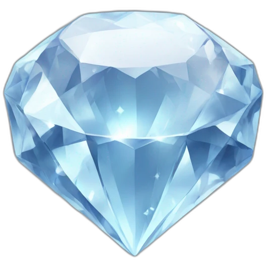 Glittering diamond emoji
