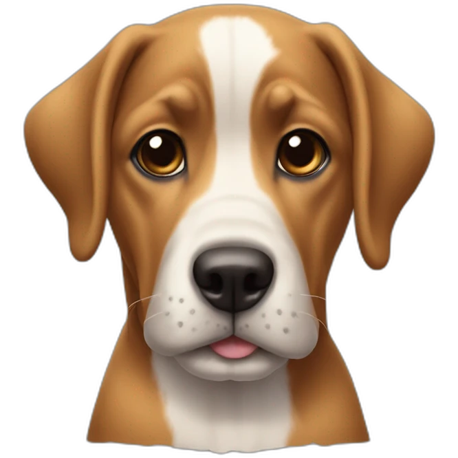Cachorro doidão emoji
