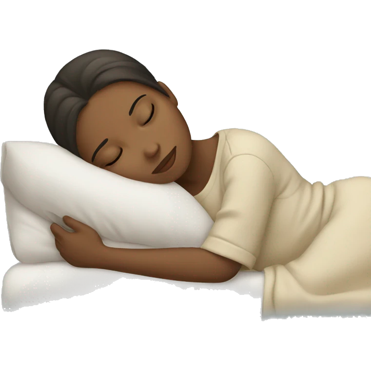 girl sleeping emoji