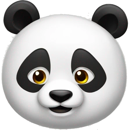 Fat panda emoji