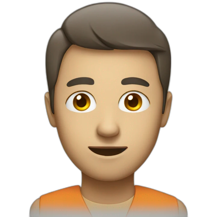 person with a calendar for a face emoji