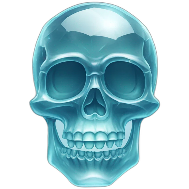 Crystal skull emoji