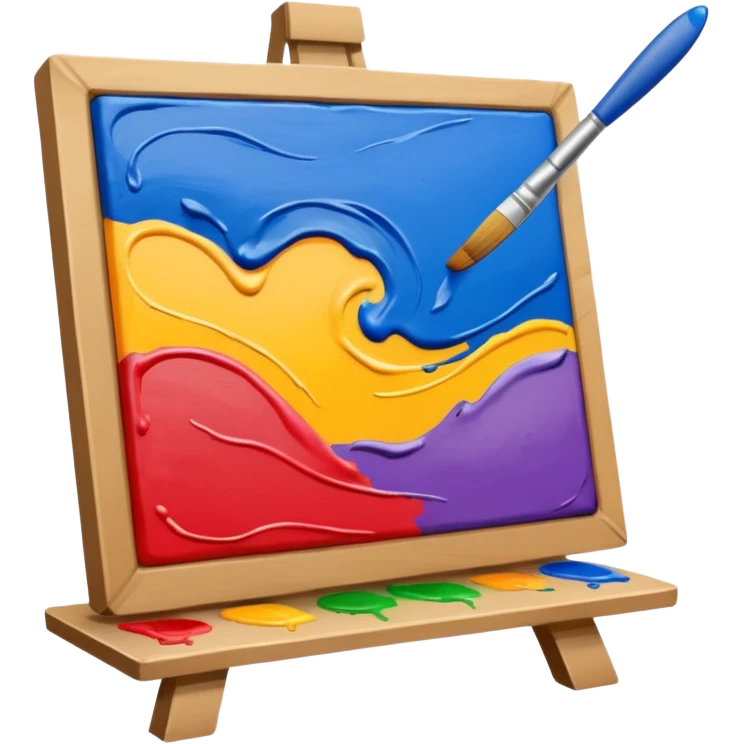 canvas paint emoji