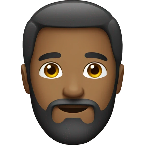 Men with beard emoji