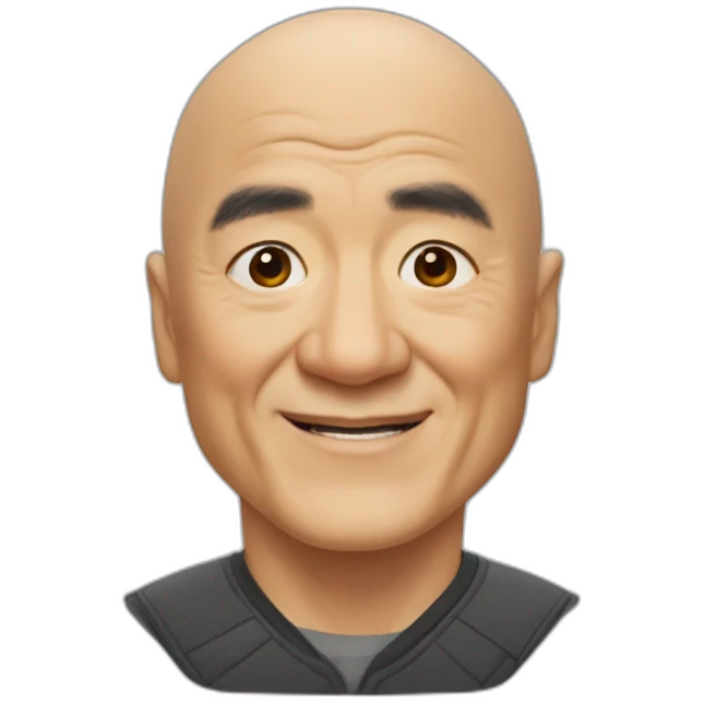 bald jackie chan emoji