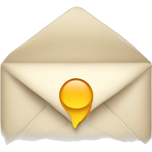 Opened mail emoji