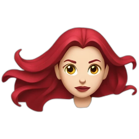The scarlet witch emoji