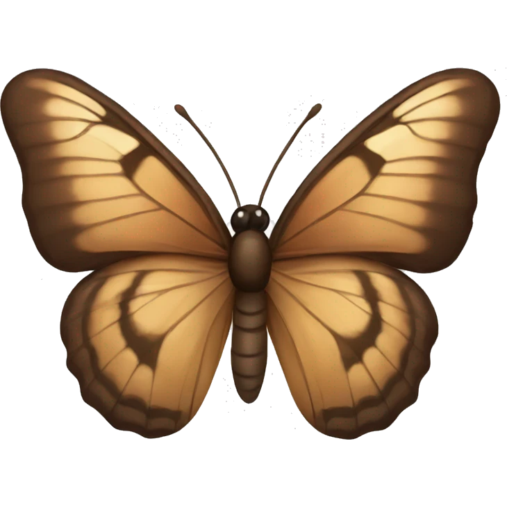Brown butterfly  emoji
