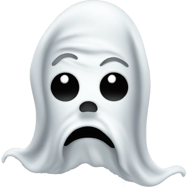 Ghost with mustache  emoji