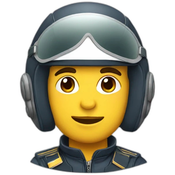 Piloto aviador emoji