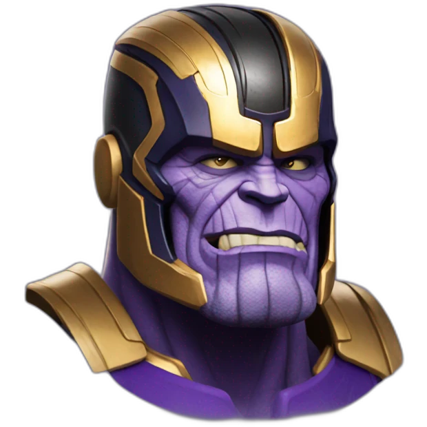 Thanos smoking emoji