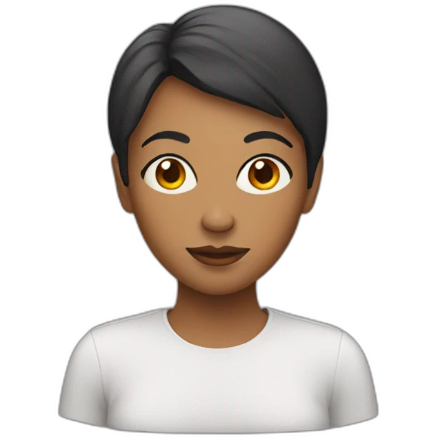 LGBTQ female face emoji