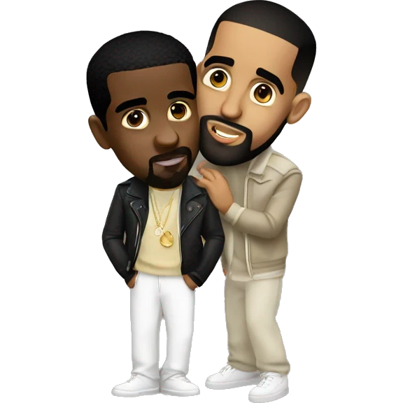 Diddy and drake  emoji