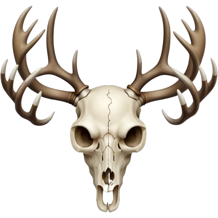 Deer skull emoji