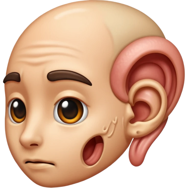 ear can hear englishear emoji