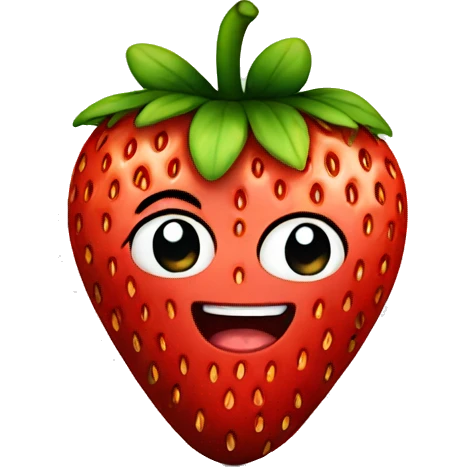 Strawberry emoji