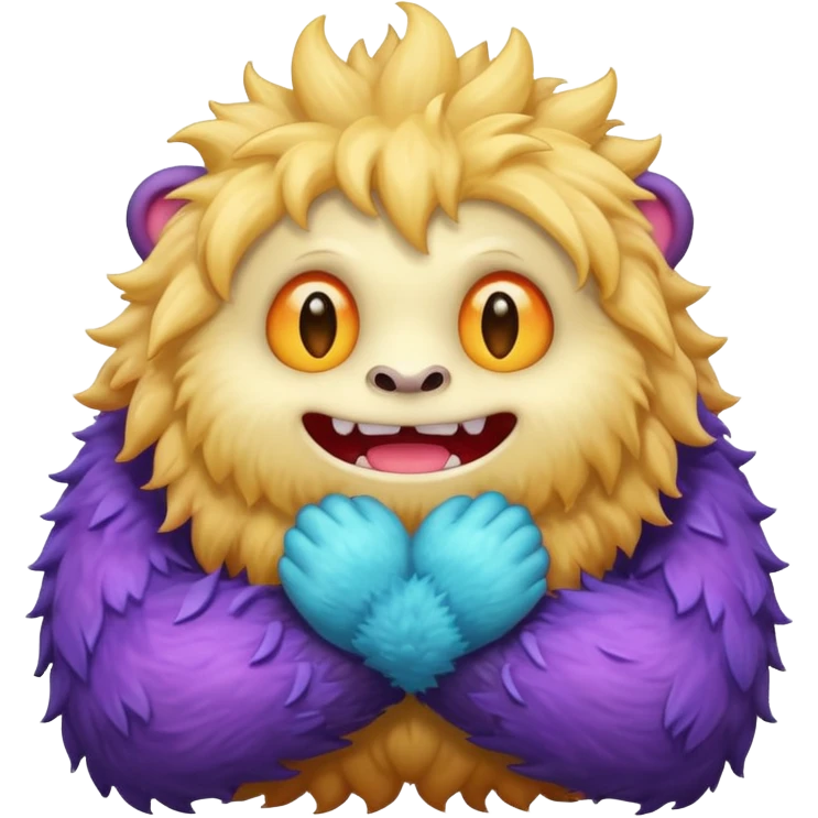 Hug Monster emoji