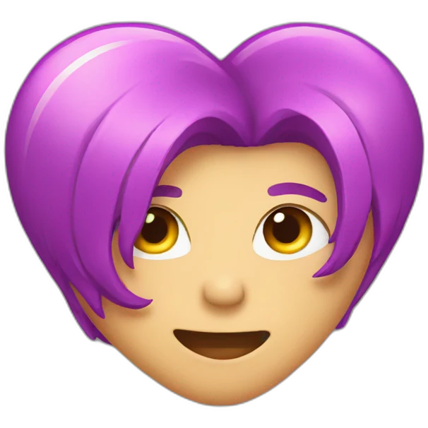 Gay heart emoji