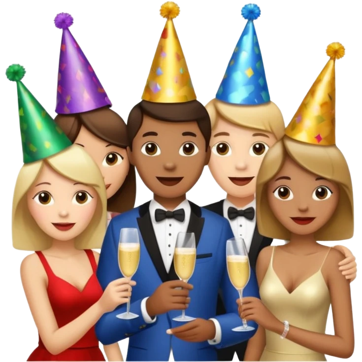 New year aesthetic emoji