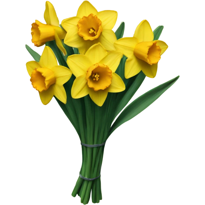 daffodil bouquet  emoji