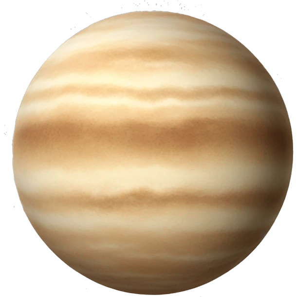 beige planet emoji