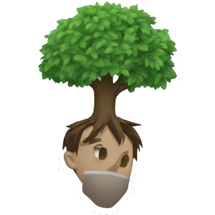 Nonchalant alpha tree sigma boy emoji