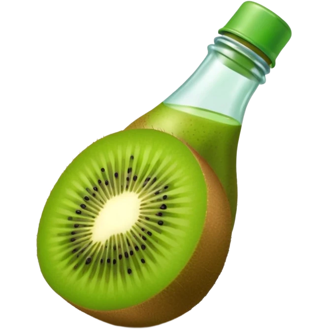 Kiwi bottle emoji