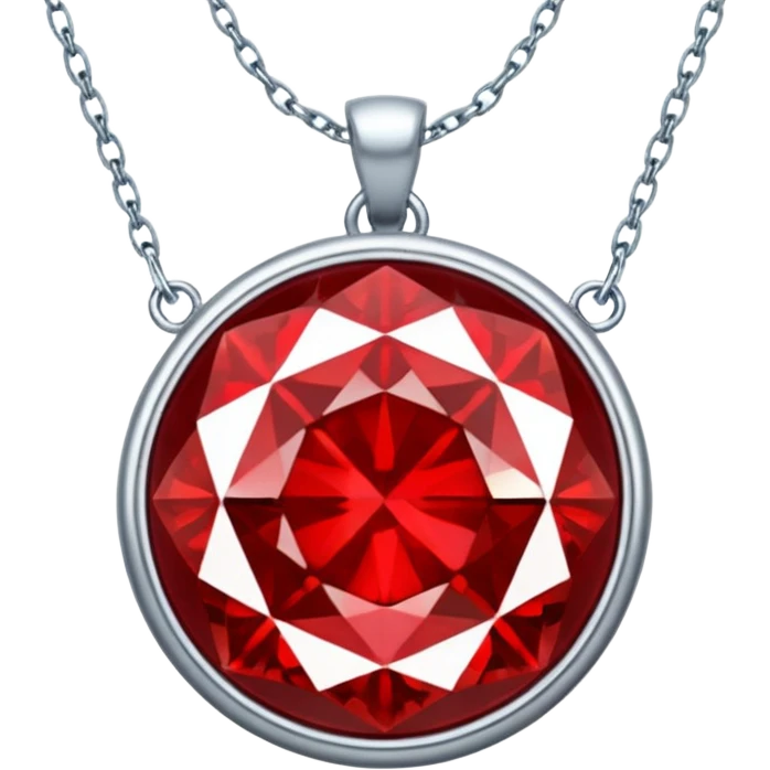 Necklace red emoji