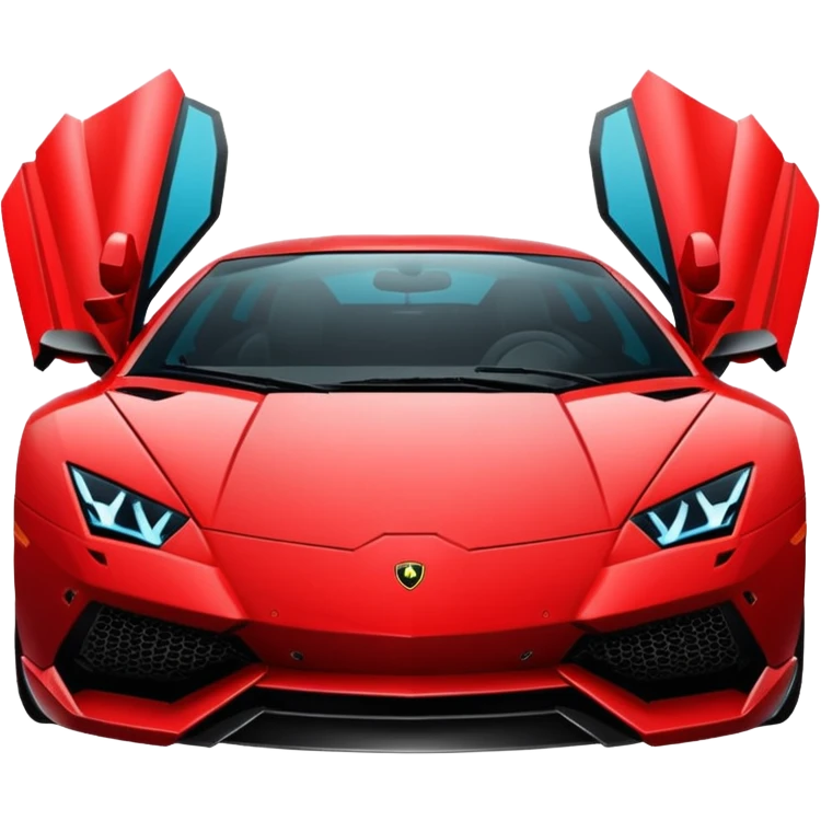 ماشین لامبورگینی emoji