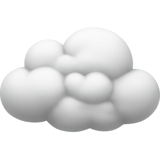 cloud emoji