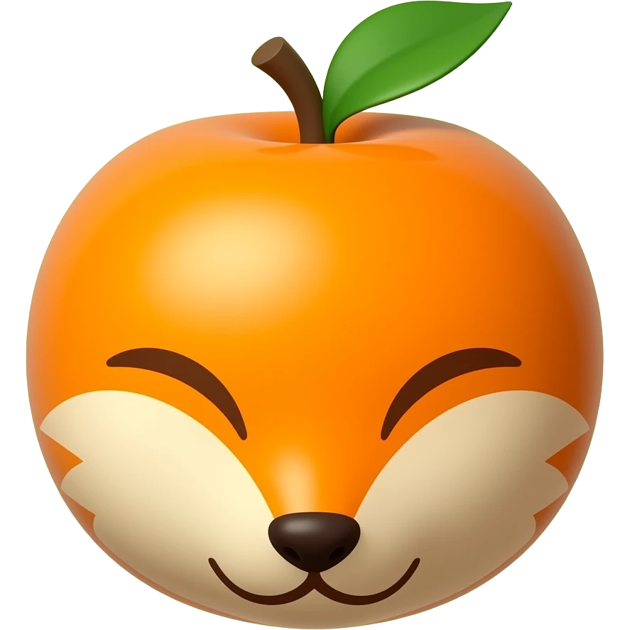 Kitsune fruit from blox fruits roblox emoji