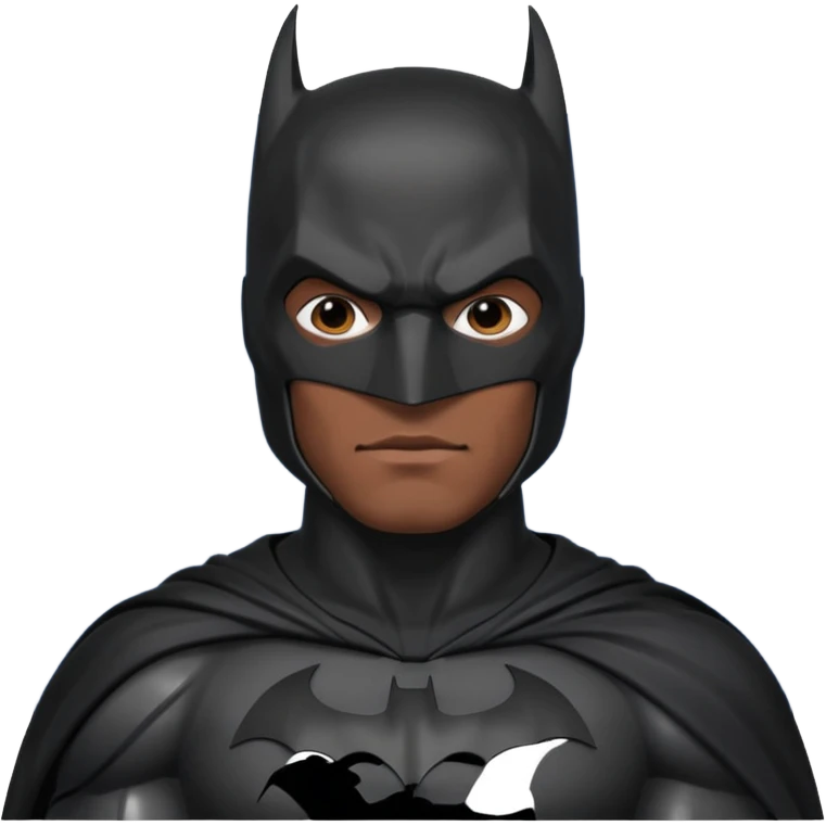 Bat man emoji
