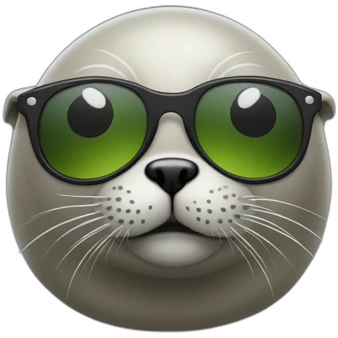 seal-with-sunglasses-and-big-smile emoji