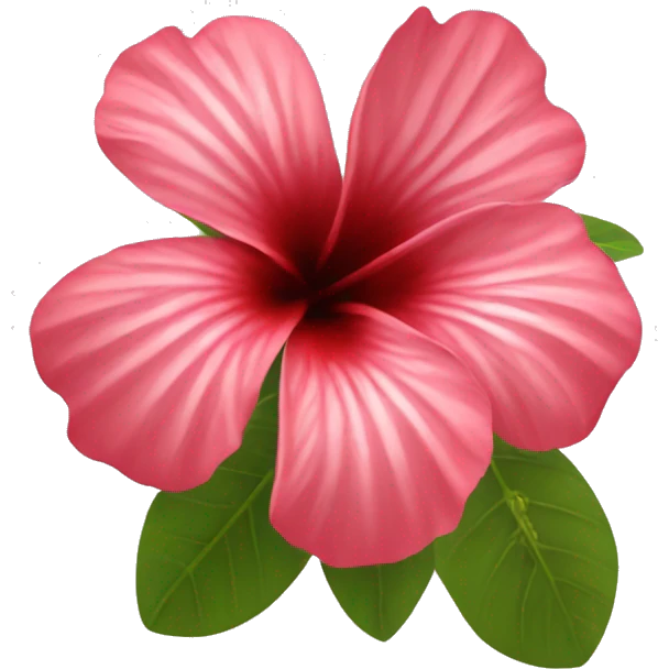 hibisco flower emoji