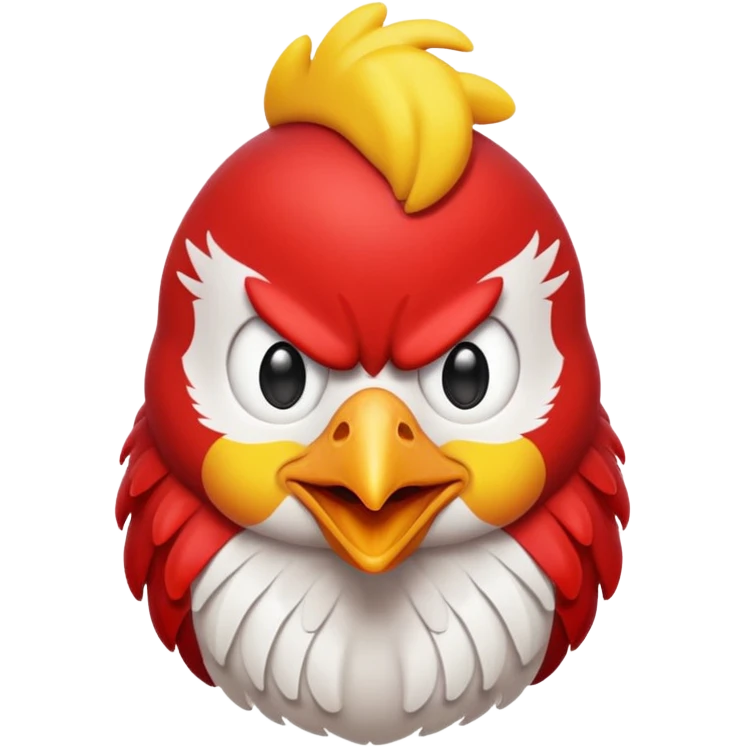 angry little chicken emoji