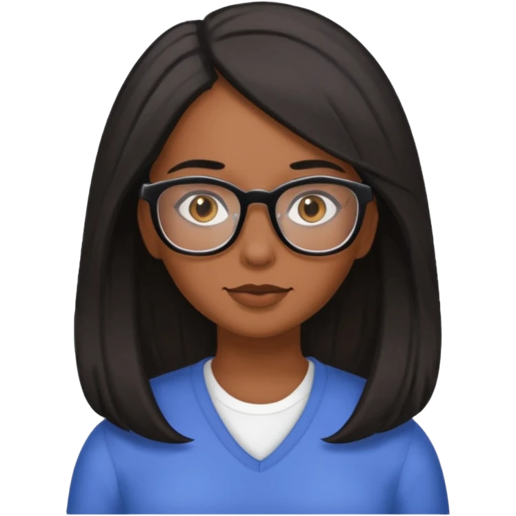 My Sexy wife. black hair, and awesomeness. She has some gray hair. she's super cute. She has brown eyes and is just lovely. Her hair is down her back. No earrings. She is natural beauty. She is 54 with some gray hair. Dont miss that. And i love her so much. Give glasses. emoji