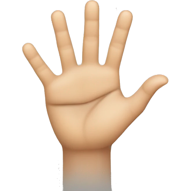 Create an emoji that shows a hand making the gesture of the letter "L" with the fingers, where the thumb and index finger form the "L" shape, while the other three fingers are folded into the palm emoji