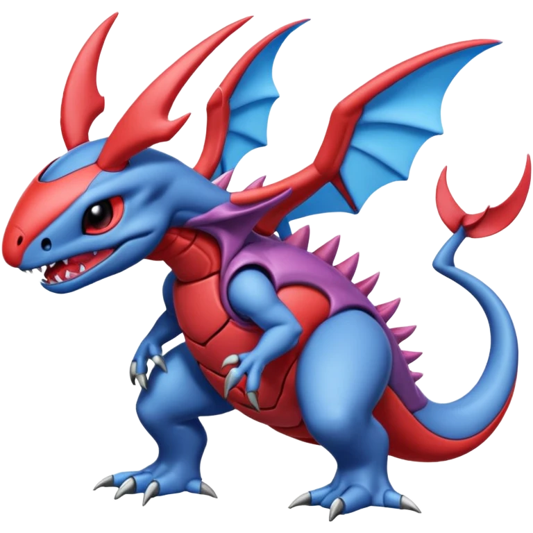 Stitch-Salamence-Venom-Genesect-Heliolisk-Amaura-fusion emoji