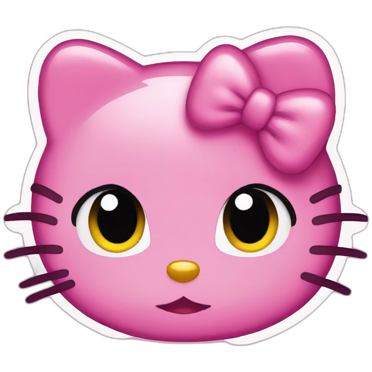 Hello kitty emoji