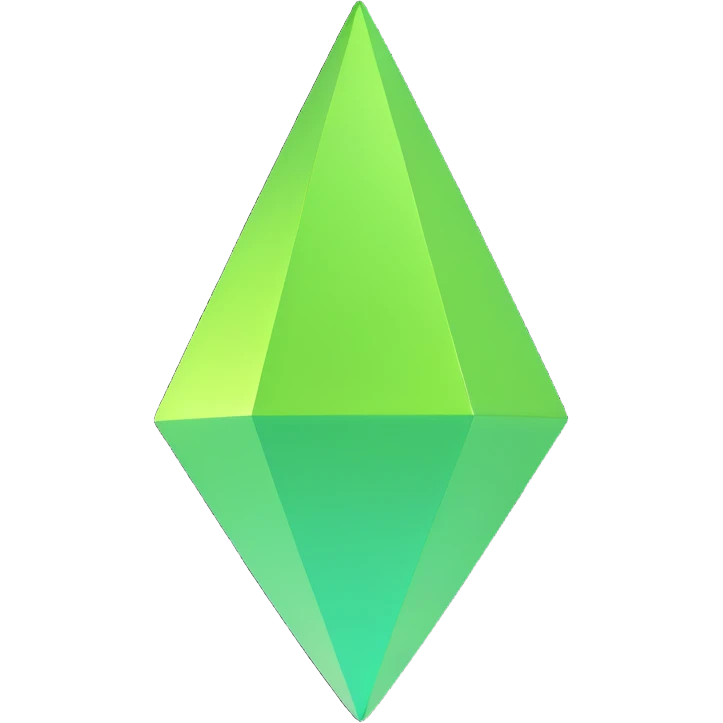 plumbob tall shape emoji