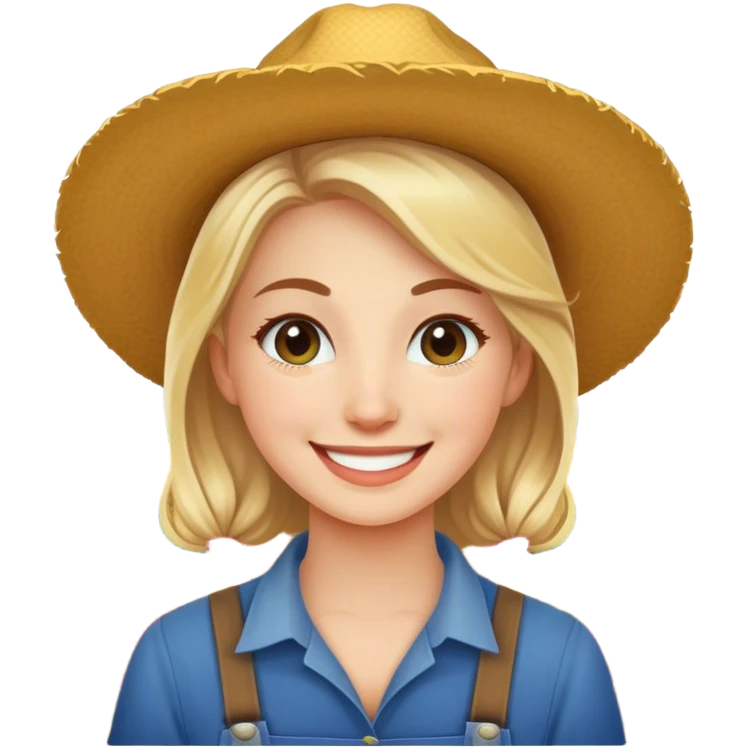 Agricultrice hourra  emoji
