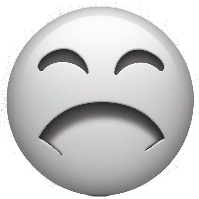 smiley split in half emoji