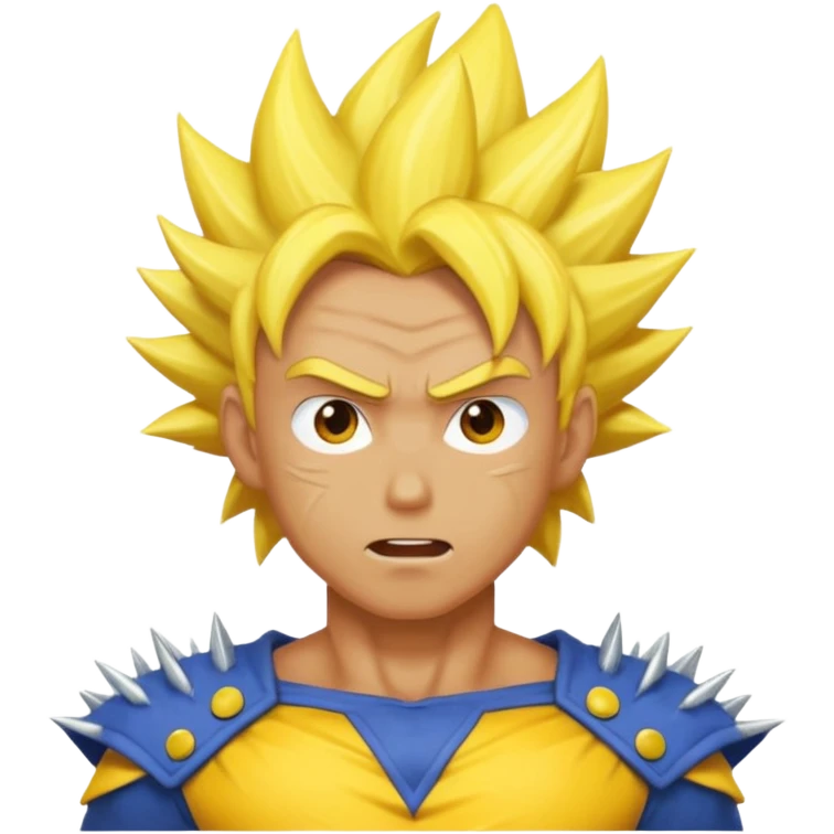 Pop super sayain emoji