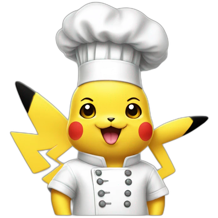 Chef pikachu emoji