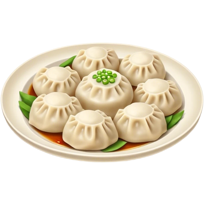 buuz Mongolian steamed dumpling  emoji