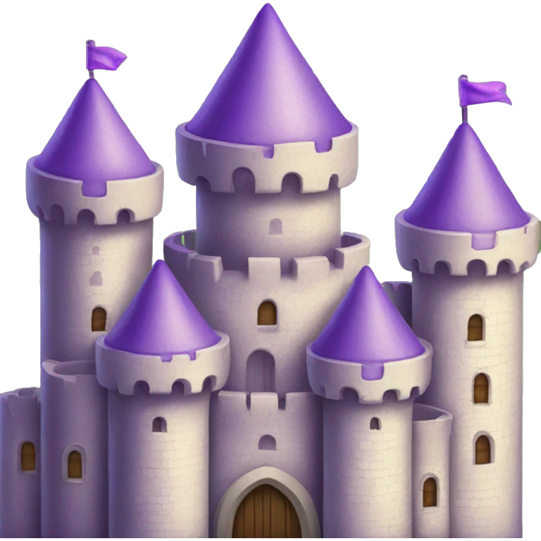 lavender castle emoji