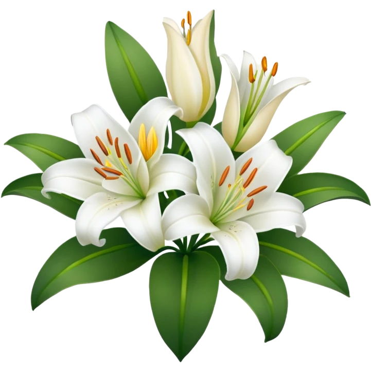 Lilies emoji