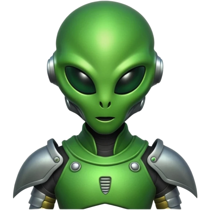 alien in armor





 emoji